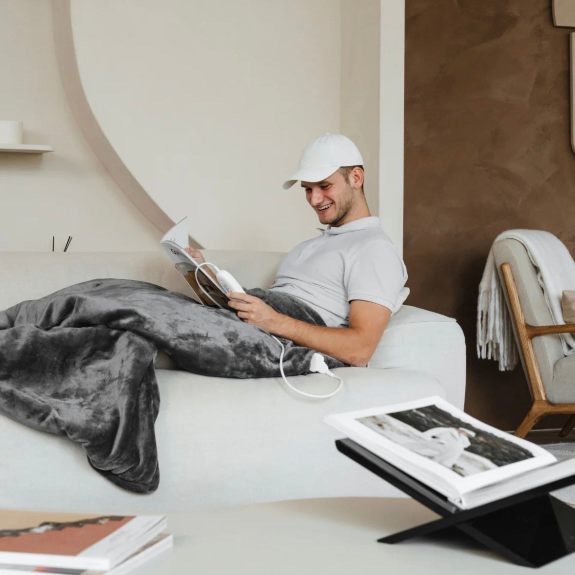 VärmeLindra™ – Elektrisk värmefilt