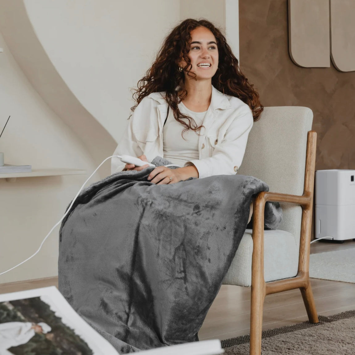 VärmeLindra™ – Elektrisk värmefilt