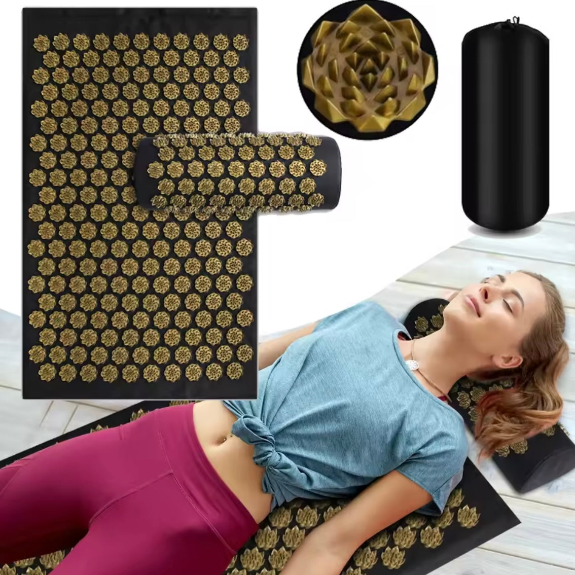 RelaxPoint™ – Original akupressurmatta & kuddeset