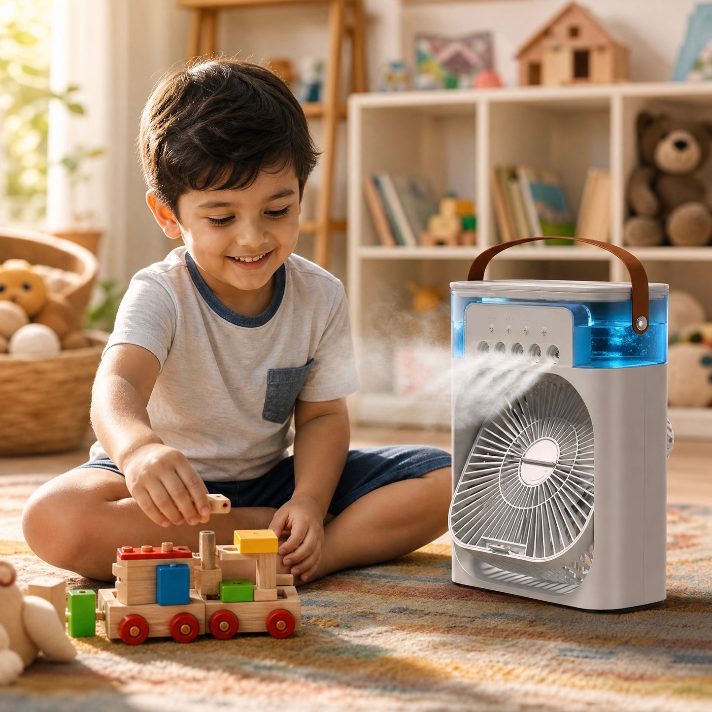 NordicAir™ – Portabel 3-i-1 luftkylare