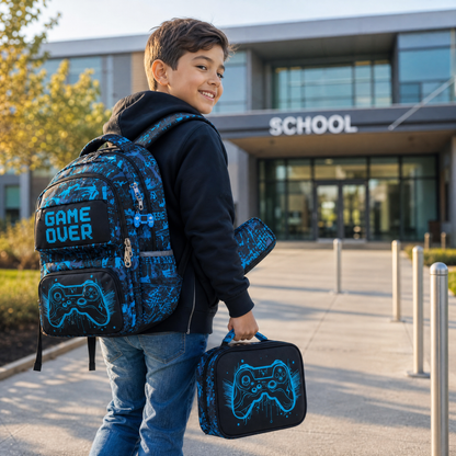 3-i-1 ryggsäcksset – Allt ditt barn behöver för en enklare skolstart 🎒✨
