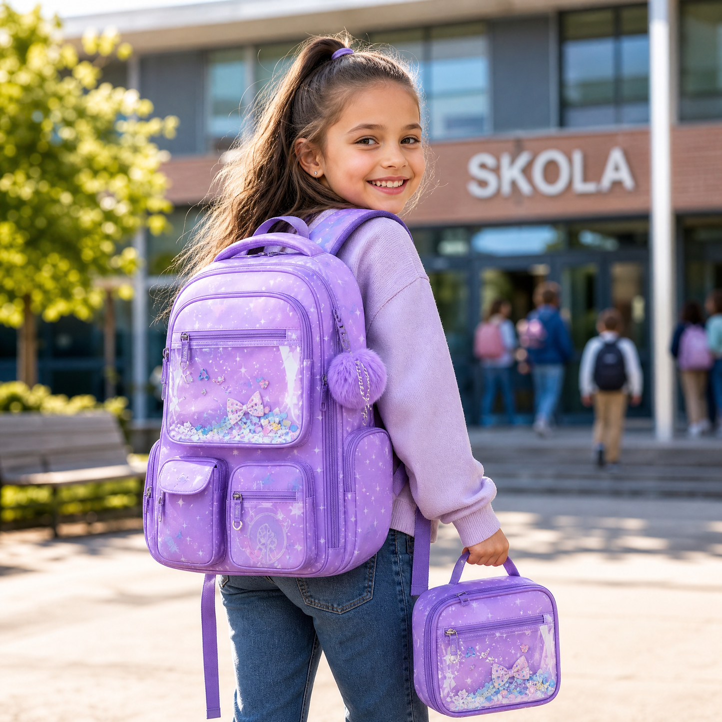 3-i-1 ryggsäcksset – Allt ditt barn behöver för en enklare skolstart 🎒✨