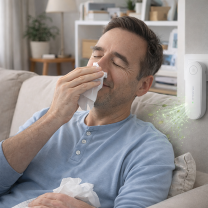 AirVera™ – Bärbar luftrenare mot pollen och allergener