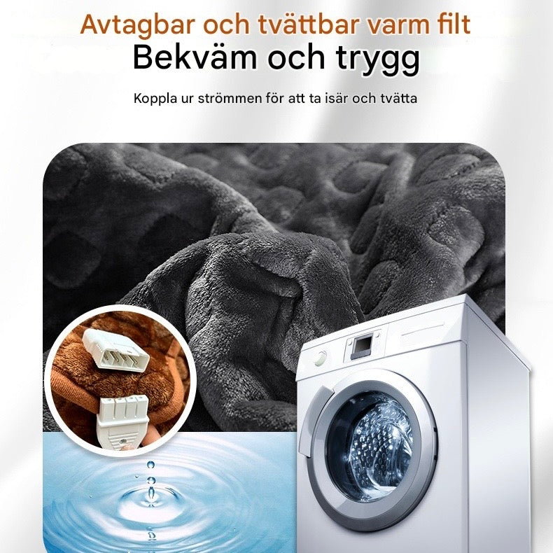 VärmeLindra™ – Elektrisk värmefilt