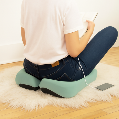 ErgoComfort™ – Ergonomisk Sittdyna & Ryggstöd
