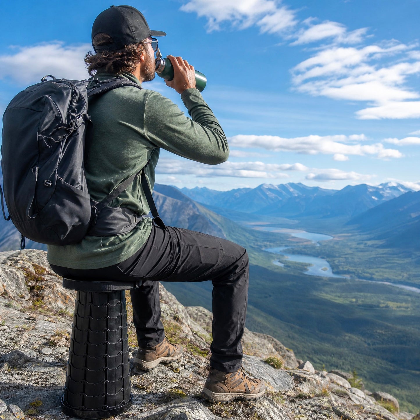 FlexSeat Pro™ – Hopfällbar Pall