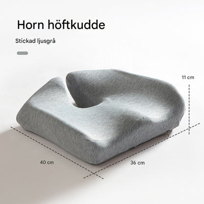 ErgoComfort™ – Ergonomisk Sittdyna & Ryggstöd
