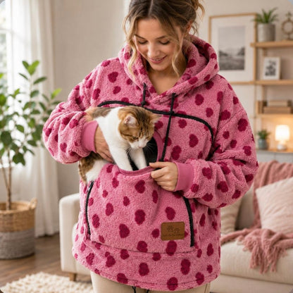 Cuddle Hoodie  – Mysig hoodie för hund & katt