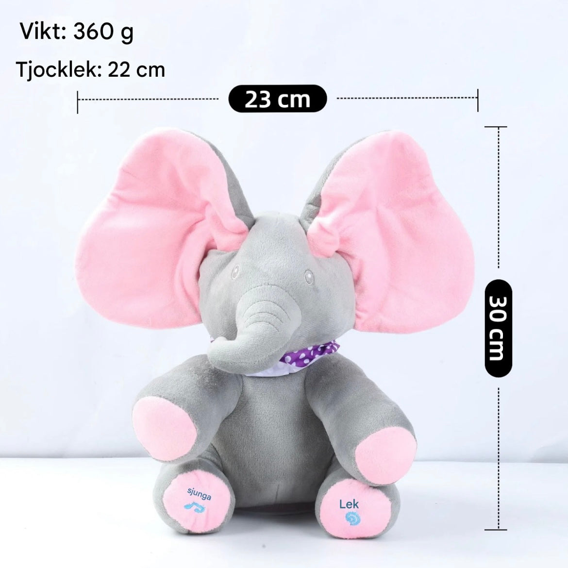 Peek-a-Boo™ – Talande elefant