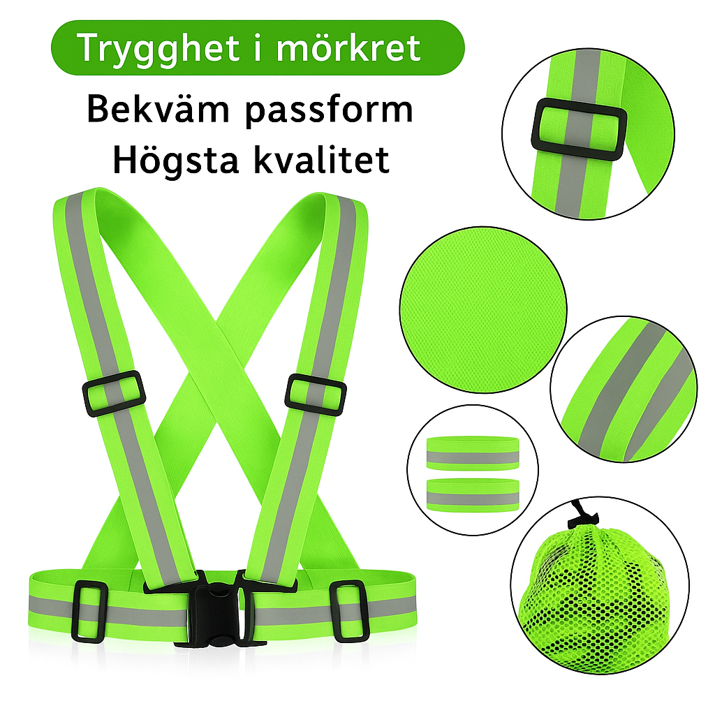 ReflexSele Pro™ –Säkerhetspaket i Mörkret