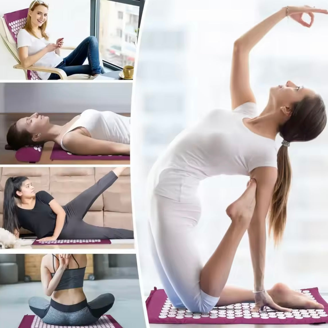 RelaxPoint™ – Original akupressurmatta & kuddeset