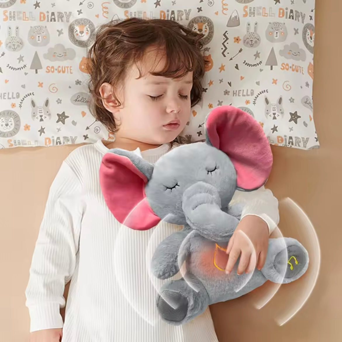 Rofylld Vän™ – Gosedjur Elefant & Kanin