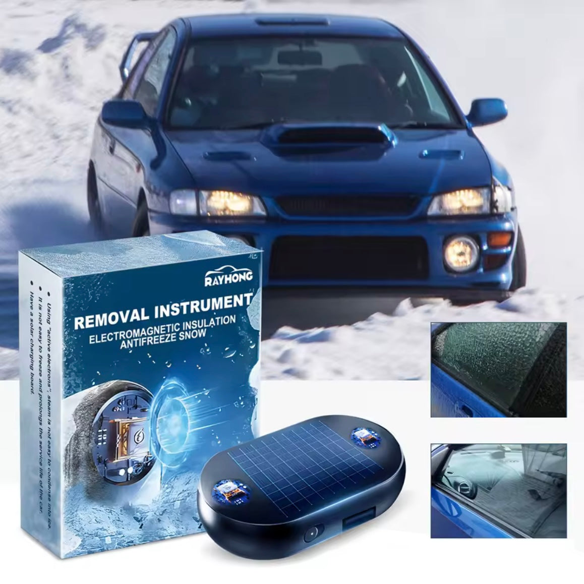 LindraFrost™ – Håller bilen fri från is och frost automatiskt.