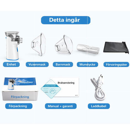 AndasLätt™ – Portabel Mesh-nebulisator