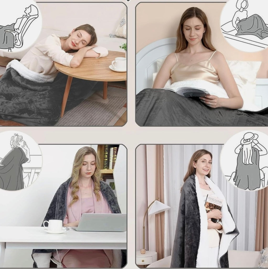 VärmeLindra™ – Elektrisk värmefilt