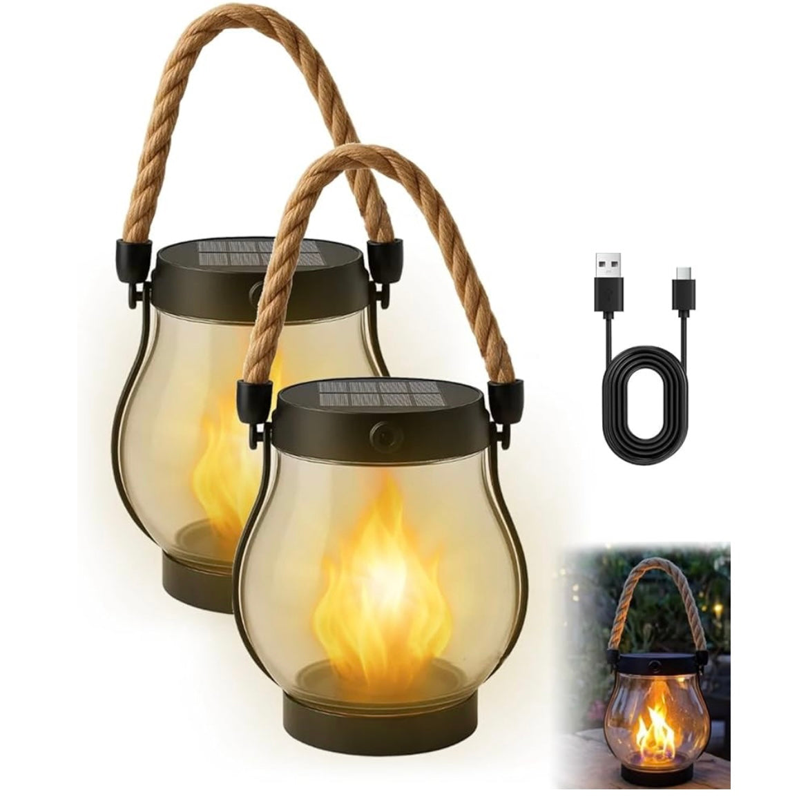 LjusRo™ – Solcellslykta utomhus