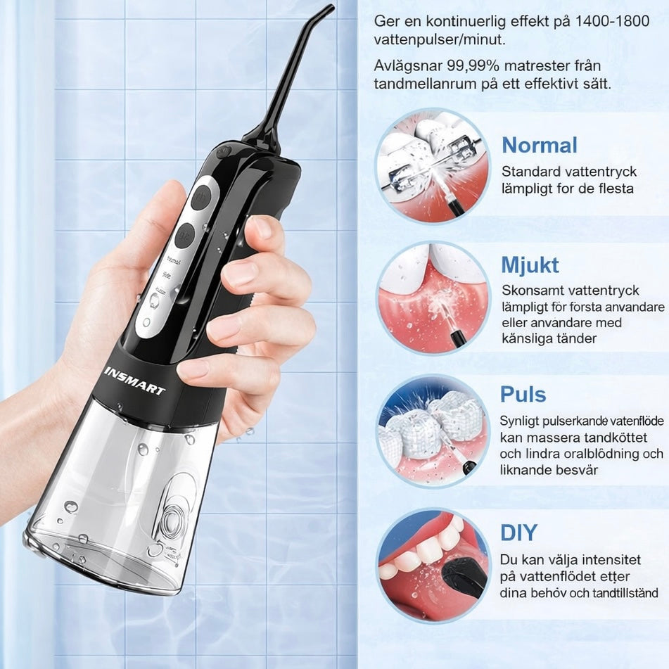 SmartFloss Pro – Professionell rengöring där tandborsten inte når