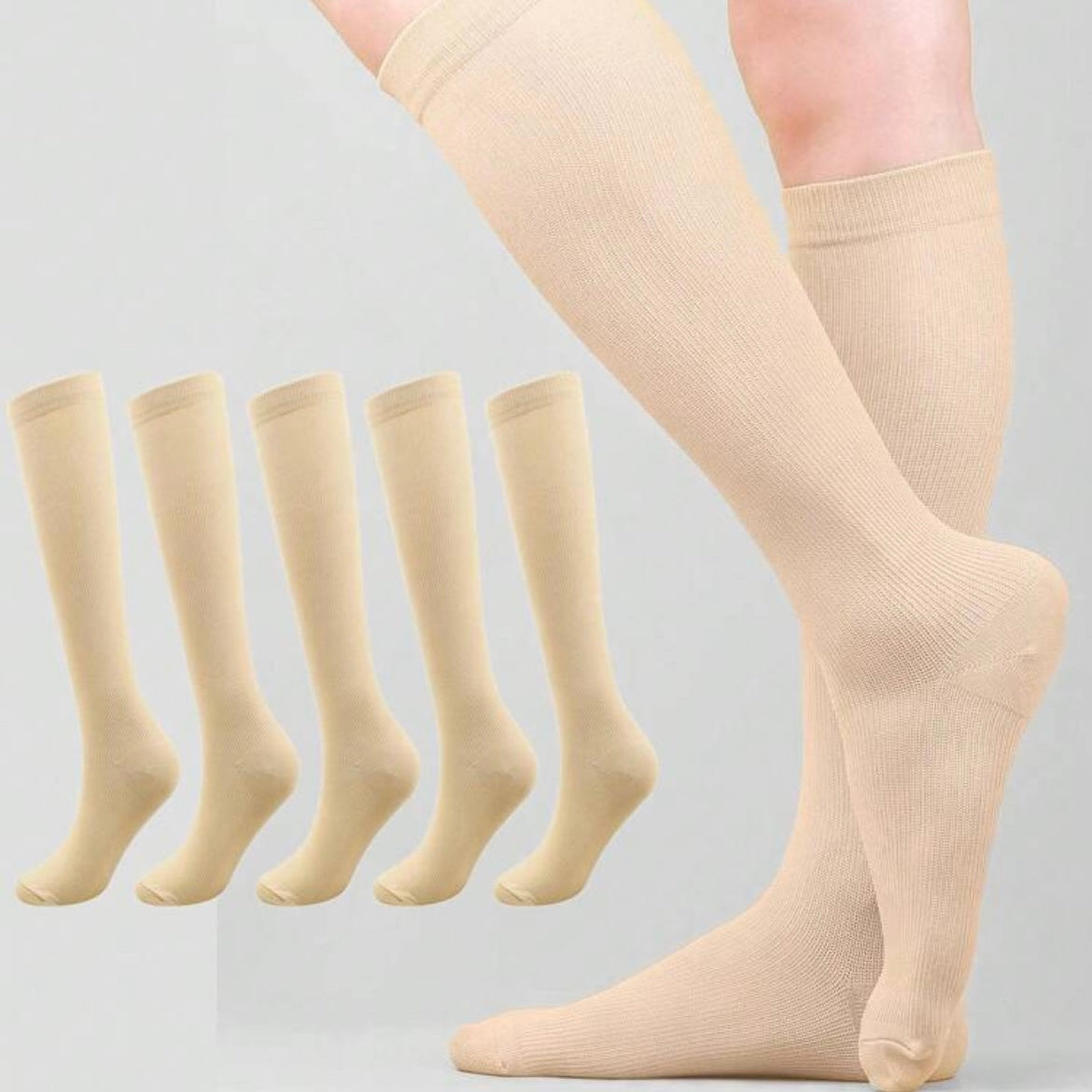 KraftSteg™ – Kompressionsstrumpor klass 1