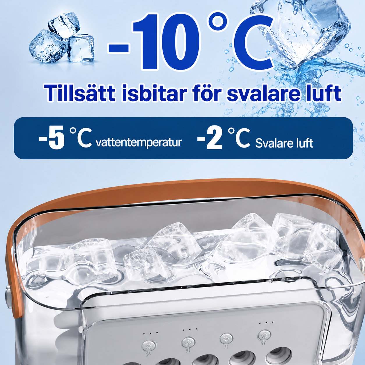 NordicAir™ – Portabel 3-i-1 luftkylare