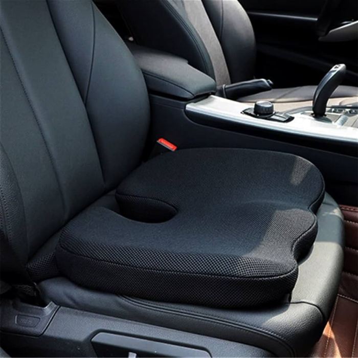 ErgoComfort™ – Ergonomisk Sittdyna & Ryggstöd